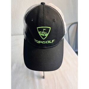 Vintage Rare Top Golf Golfing‎ Adjustable Hat Cap driving range club